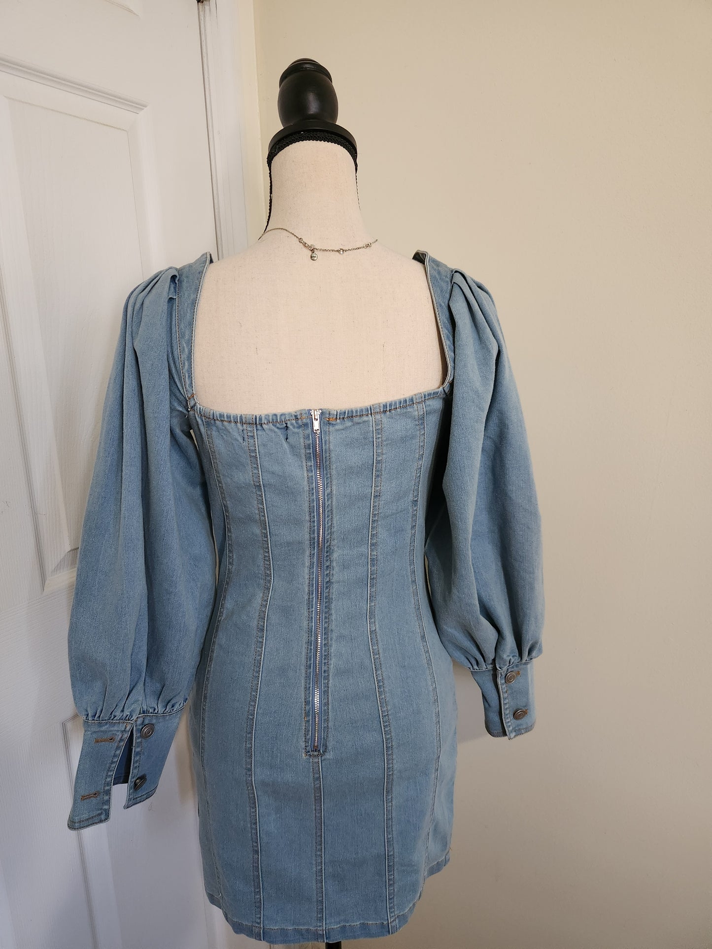 Denim Mini Dress